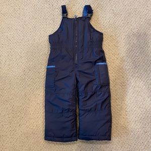 Carter’s boys snow pants bibs, 3T